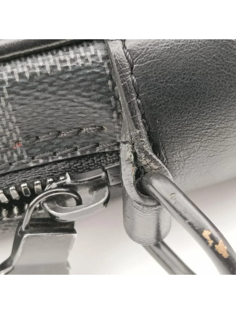 Louis Vuitton Utility Business Black Damier Graphite Tote